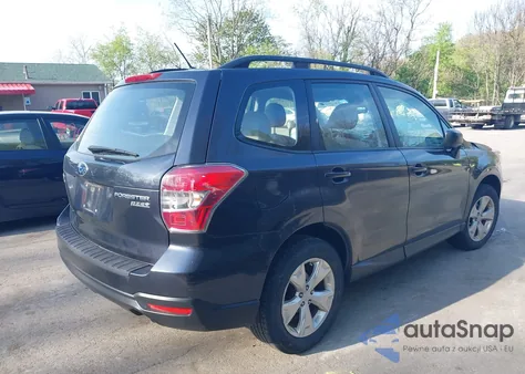 2015 Subaru Forester 2.5I z USA, uszkodzony, nr VIN JF2SJABCXFH599231